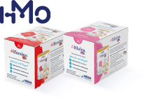 Alfamino and Althéra HMO hypoallergenic dairy-free formulas for children.