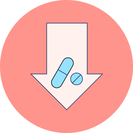 Infants fed formula with 2’-FL and LNnT† had lower antibiotic and antipyretic use13
